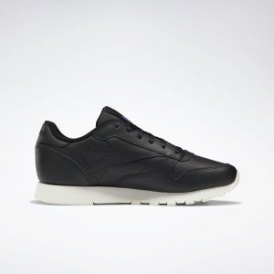 Reebok Classic Leather Turnschuhe Damen - Schwarz/Türkis/Lila - DE 968-ONX